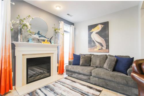 Ocean View Villa | 3 Mi to Boardwalk: Bethany Beach House w/Patio!