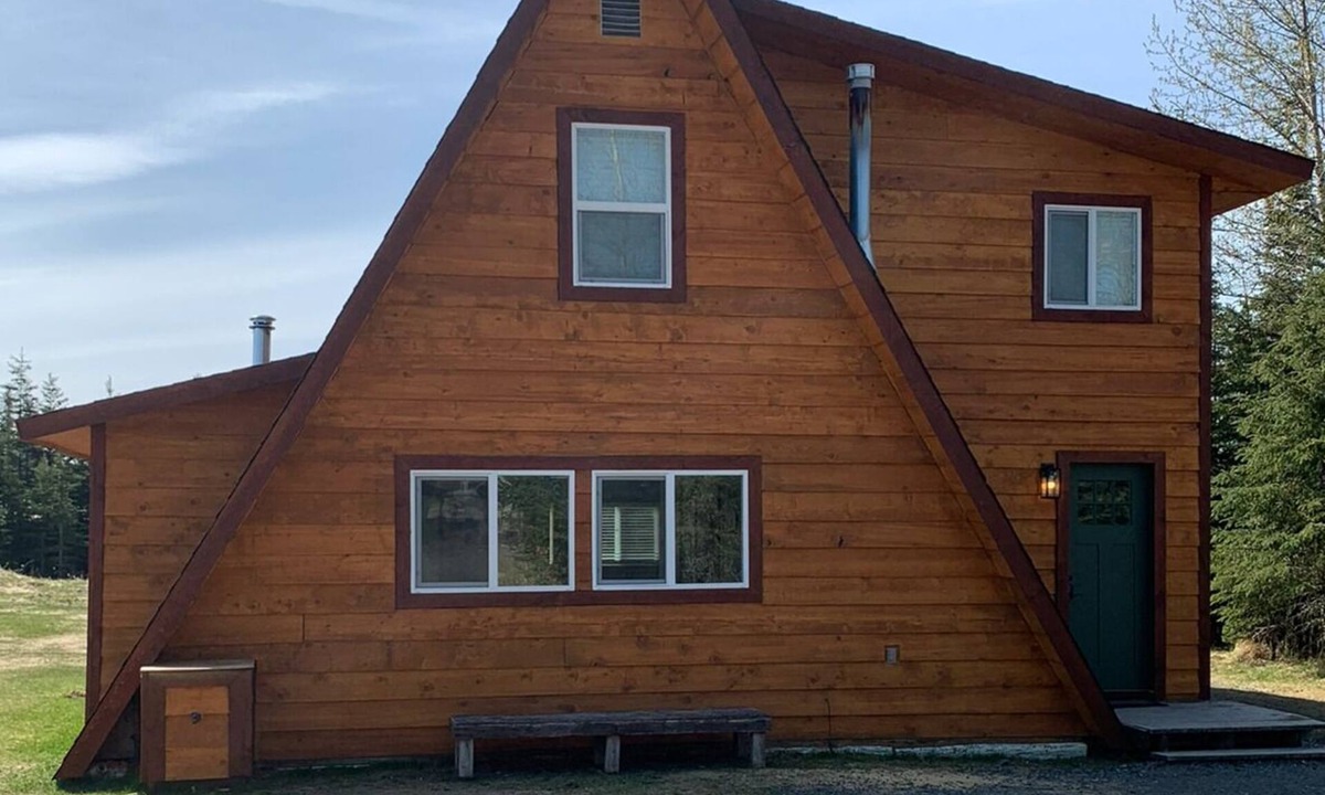 Kalifornsky Cabin | Bright A-Frame Cabin @ Moose Tracks Lodging