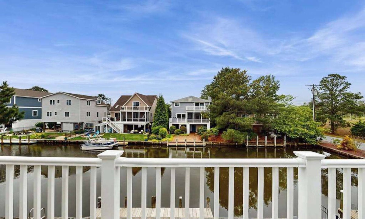 South Bethany Harbor House | Dog-friendly home with canal views spacious layout