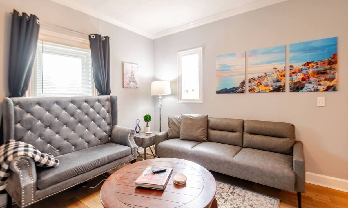 Downtown Columbus House | Downtown Hideaway in Cute Village Home. Off Street Parking + Washer & Dryer.