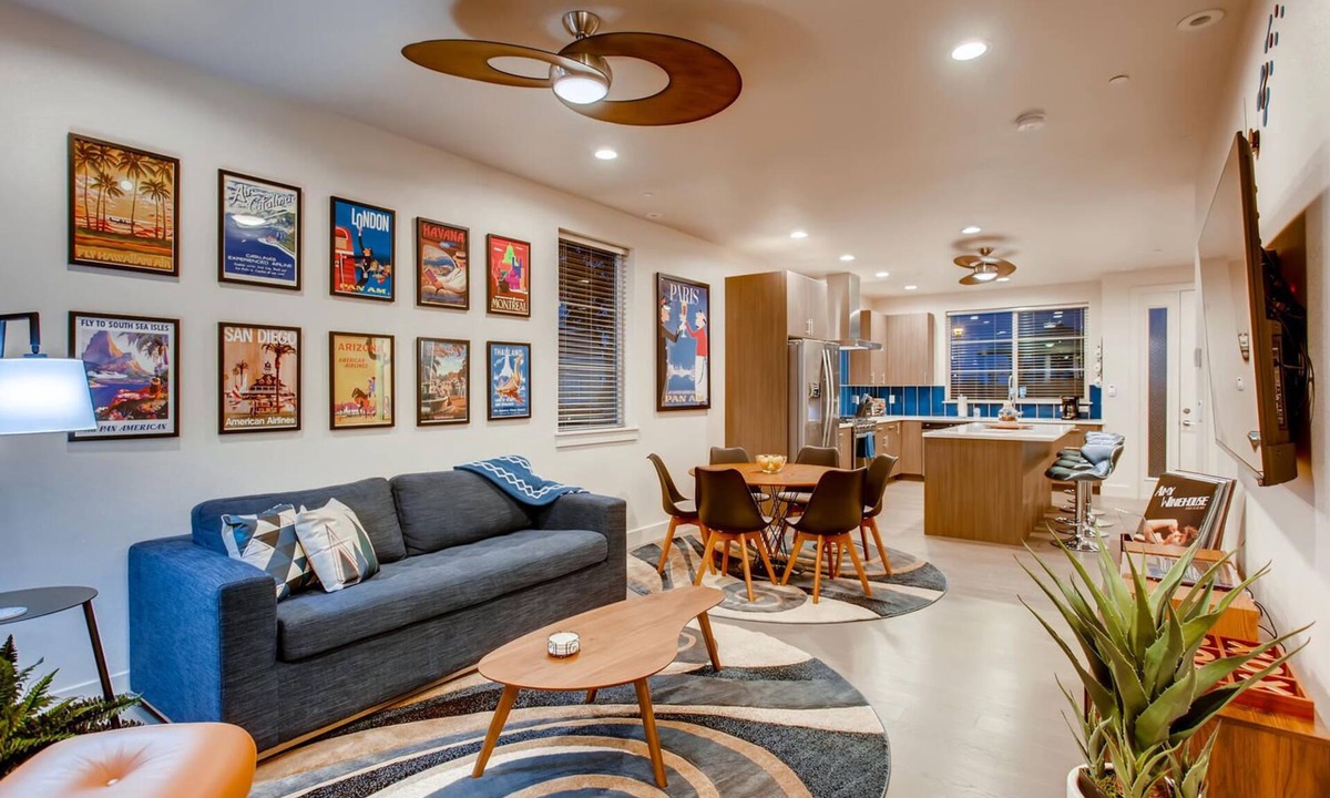 Old Town North House | Elegant Townhome near Old Town, Breweries & River!