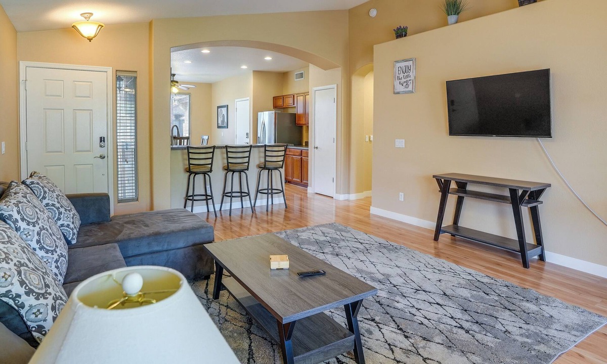 Fletcher Heights House | Fenced Backyard & Fire Pit: Bright Peoria Home!
