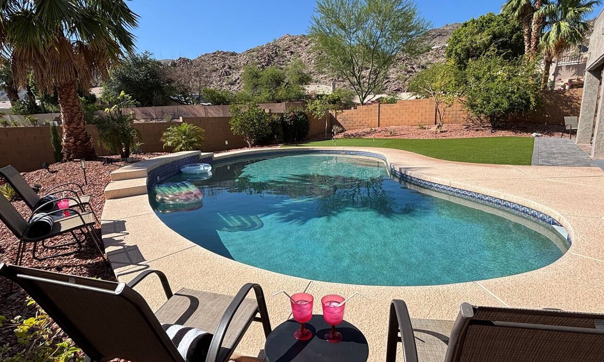 Foothills House | Heated Saltwater Pool King Beds Putting Gr Mt Views Game Rm Sleeps 11