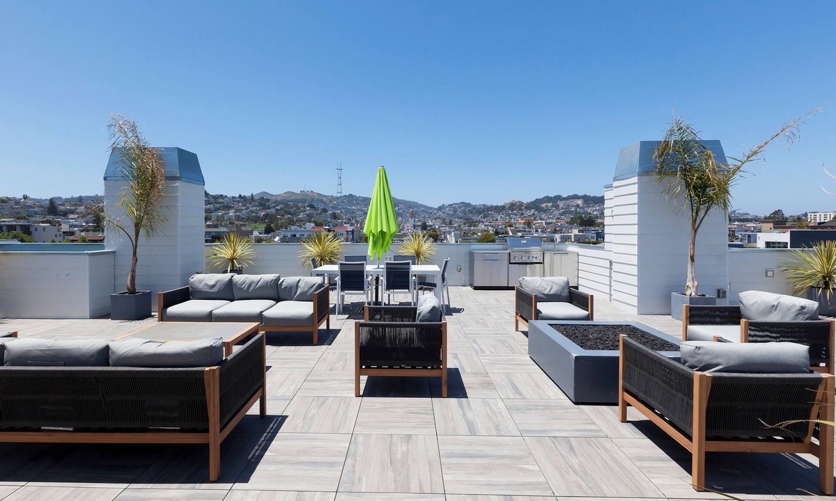 Mission District Condo | Lovely 1-Bedroom condo with BBQ grill - San Francisco Life Real Estate