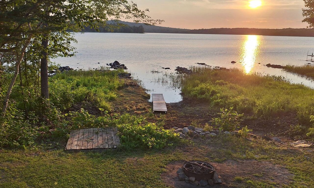 Hermon House | Modern Hermon Pond Retreat: 25ft to Shore, 15m to Bangor, Fishing & Kayak Launch