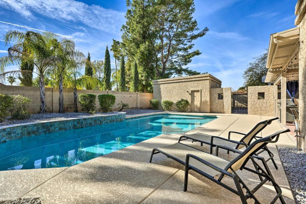 Santiago House | Near Golf! Snowbird Poolside Escape in Scottsdale