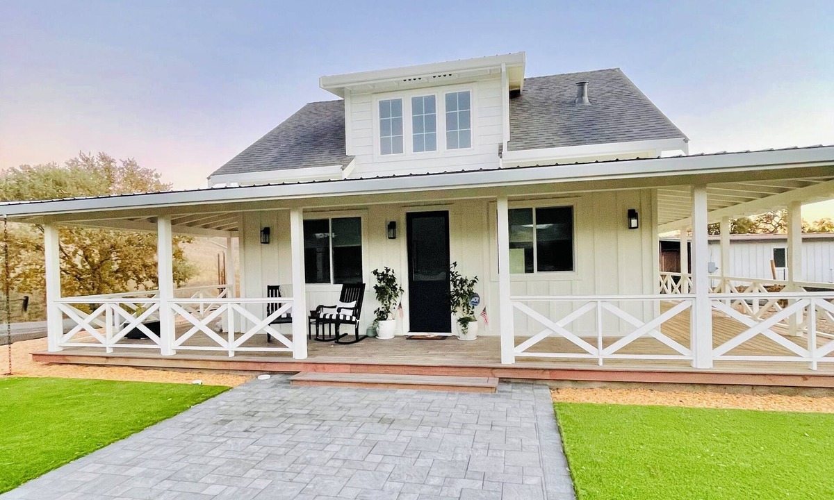 Danville House | New Just Listed! Idyllic Brand New Farmhouse Retreat with Wraparound Porch