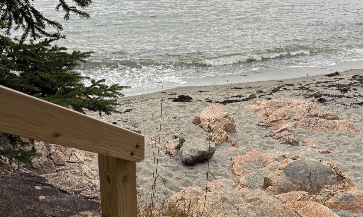 Milbridge Cottage | Ocean front house with two private beaches- on a peninsula-spectacular views!