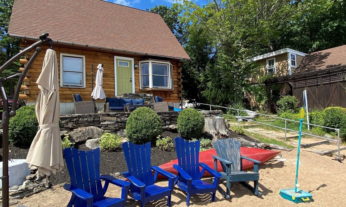 Standish Cabin | PRIVATE SANDY BEACH ON SEBAGO LAKE! Enjoy your own 33' private sandy beach in this 3-bedroom 1 bath cabin. You are also just steps away from a 300' association beach.