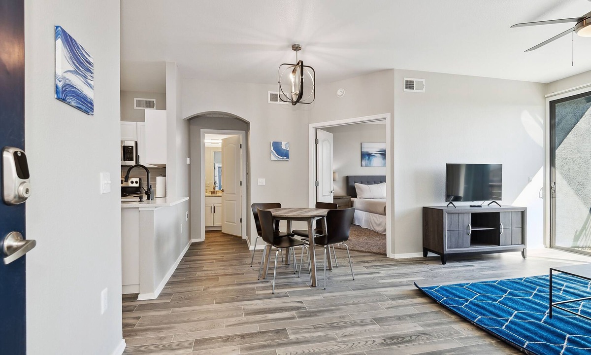 Desert View Village Apartment | Pure Suites Ascent 1 Bed Gym Pool