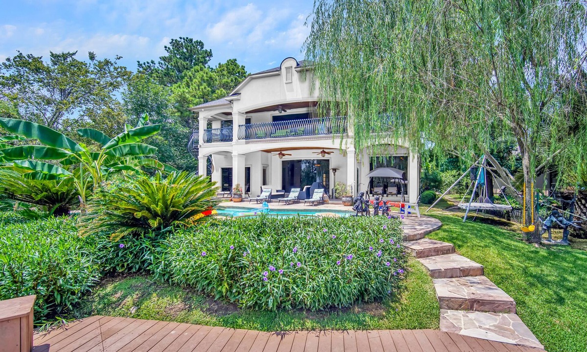 Panther Creek House | Sail to Hughes Landing, Waterway, or Pavilion. Heated Pool, Jacuzzi, & Cinema