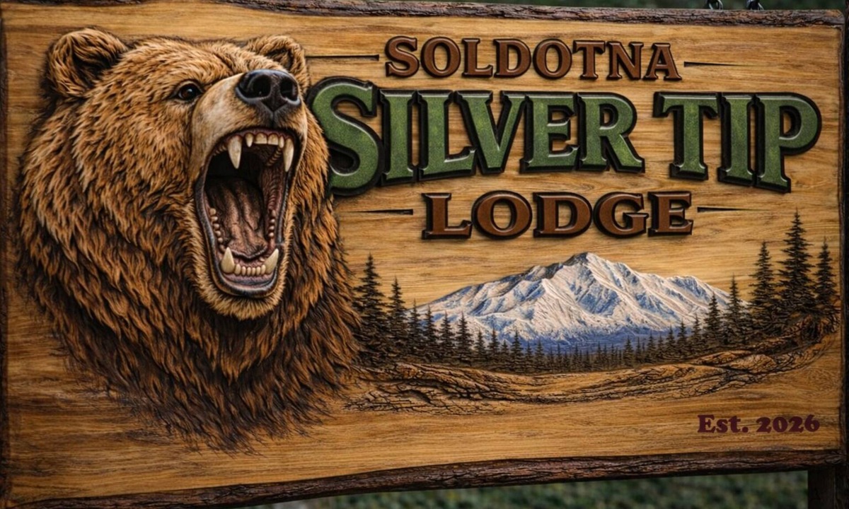 Soldotna House | SOLDOTNA SILVER TIP LODGE — Authentic Alaska Log Lodge Near World-Class Fishing