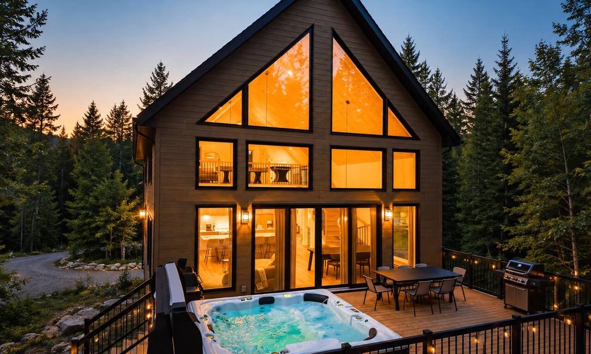 Shannon Ski Chalet | Spa & Pool Table, Shared pool | Chalet Le Taiga