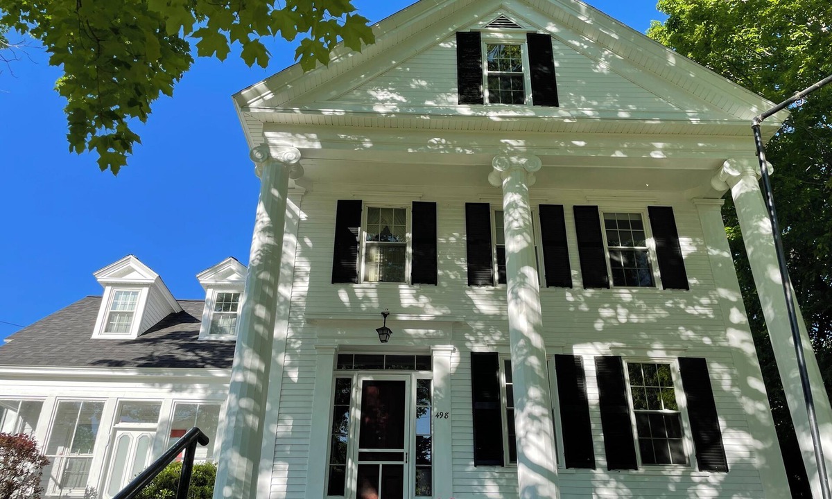 Wayne House | The Johnson House - Historic 5-bedroom Greek Revival in charming Wayne Village!