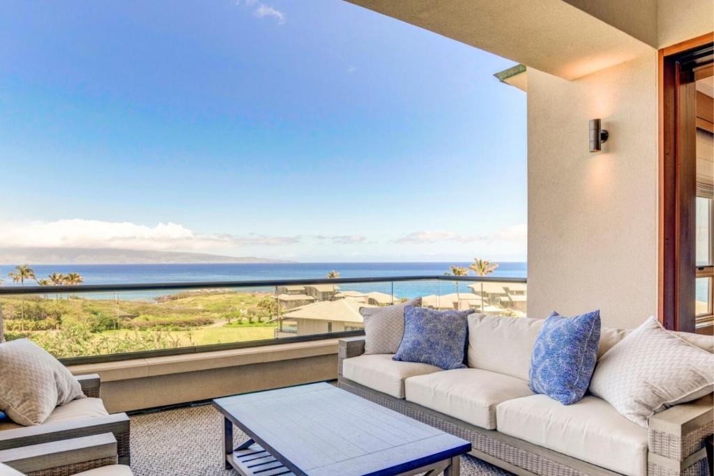 Napili Apartment | The Resort at Kapalua Bay Ocean View 3 BR Sleeps 10 Luxury Resort Living Complimentary Car with 6 Nights MON-6401 by KBM