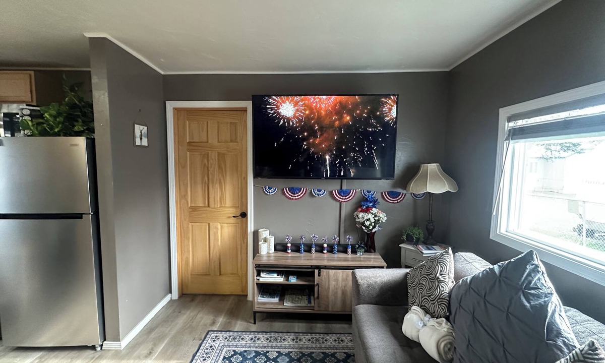 Russian Jack Park House | Unique 1 bedroom custom remodeled low energy foot print unit in private complex.