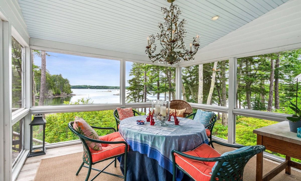Sebascodegan Island House | Waterfront Private Estate Located On 5-Acre Peninsula With Dock And Mooring