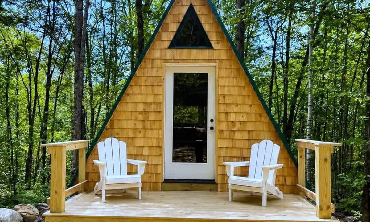 Stoneham Cabin | White Mountains A-Frame | Off-Grid, Stars, Firepit