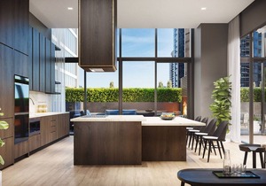 Bright South Loop Studio w/Pool, BBQ & Gym, nr Grant Park, by Blueground in Chicago