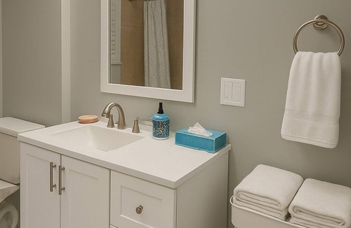 Mount Carmel House | 3-bedroom house with AC and Deck in Redwood City 2 free parking walk to Caltrain