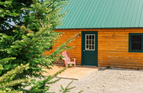 Columbia Falls Cabin | #34 - Flagpole View Cabins - King Cabin