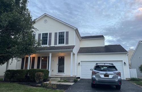 Lewis Center House | 5Bedroom vacation home in prime location w/NETFLIX, king bed, workspace & patio