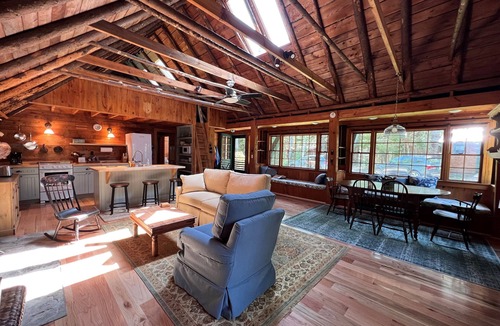 West Point Cottage | 6 BR in 2 Updated Cottages on an ocean cove in "off-the-grid" Phippsburg