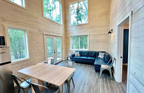 Chugiak Ski Chalet | Accessible deluxe chalet retreat for six in the serene Eklutna Valley.