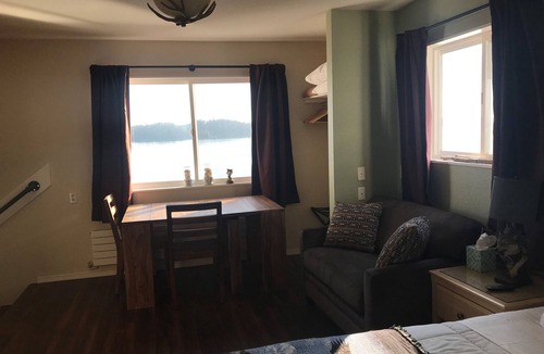 Sitka Apartment | Alaskan Waterfront Studio Apartment (Wolf Suite) Vacation Rental
