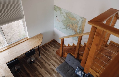 Houston House | Aviation Retreat: Tiny Home w/Private Balcony