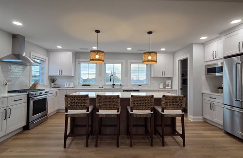 Broadkill Beach House | Beach Block 4 Bedroom, 2.5 Bathroom Home with Elevator & Multiple Decks