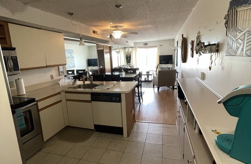 Southend Condo | Beachfront Condo - Short walk across the street to the beach