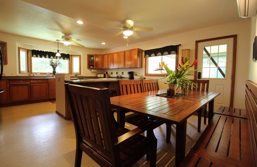 Hauula House | Beachside Getaway-Large Kitchen-A/C-Covered Patio-Grill-Fenced Yard