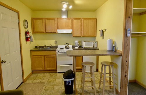 Kodiak Apartment | BEARS, BIRDS, AND WHALES. Room with a Car