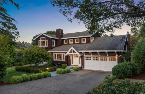 Tamalpais-Homestead Valley House | Beautiful 4-bedroom house in private corner of Mill Valley