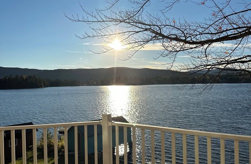 Errol House | Beautiful waterfront home with gorgeous views on Akers Pond in Errol, NH