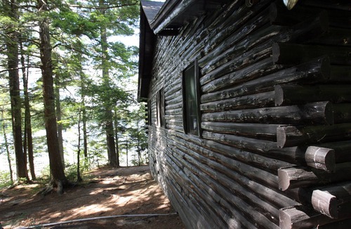 Cherryfield Cabin | Cabin w/Private Beach. Views of Mountains, Lake and Sunset! Close to Acadia NP!