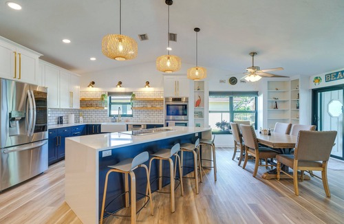Fort Myers House | Canal-Front Gem w/Hot Tub, Foosball in Cape Coral