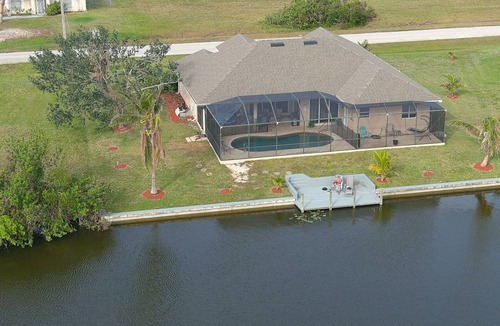 Burnt Store House | Cape Coral Wildlife Views Heated Pool-Pet & Family Friendly