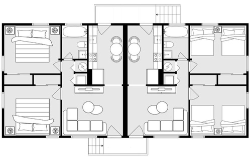 Civil Rights Historic District Apartment | Central Quarters- GroupsKing & Queen BedsParking