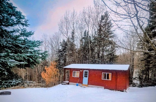Aroostook Cabin | Charming 1-bedroom cabin with heat & ac in cozy Oakfield