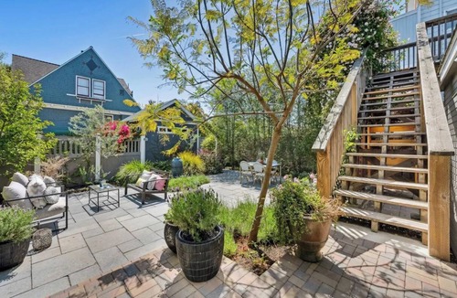 West Alameda Apartment | Charming 1906 Casita with Light-Filled Interiors and Sunny Garden