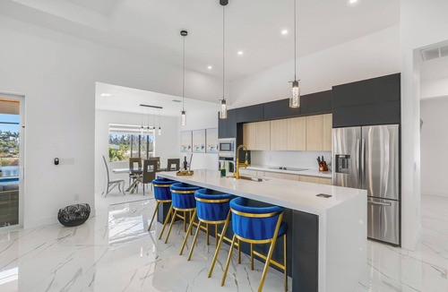 Burnt Store Villa | Charming 4-bedroom villa with AC &Heated Saltwater Pool in peaceful Cape Coral
