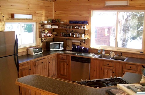 Brownville Cabin | Charming Lakefront Cabin Rental with a Fire Pit near Brownville, Maine