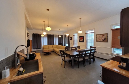 Moscow House | Charming renovated Bank building direct access for ATV/snowmobiles