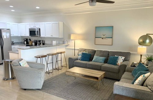 Rehoboth Beach House | Coastal Beach House with Pool Access - with Linens - 2 Kings, 1 Queen, 3 Twins