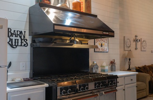Mount Gilead House | County Retreat in the woods , overlooking beautiful woods and stream
