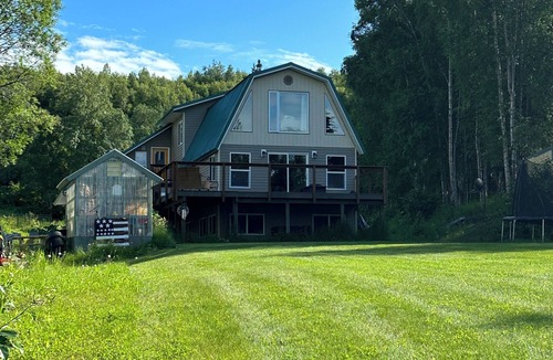 Nikiski House | Cozy 4BR lakefront living! With the echoes of loons lullabying you to sleep.