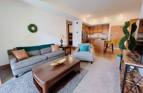 Grandville Apartment | Cozy 6BR/BA Castle Escape with Luxury Amenities