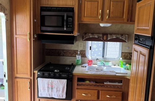 Rush House | Cozy camper in charming Rush with direct trail access rush off road park